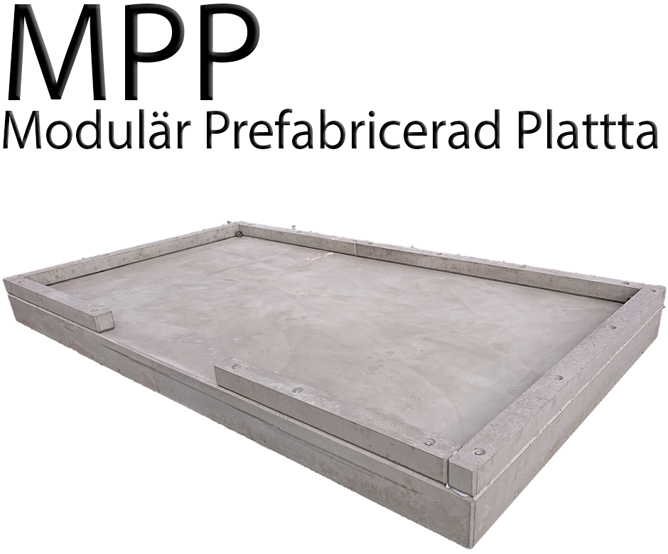 LEGALETT Modulär prefab platta MPP