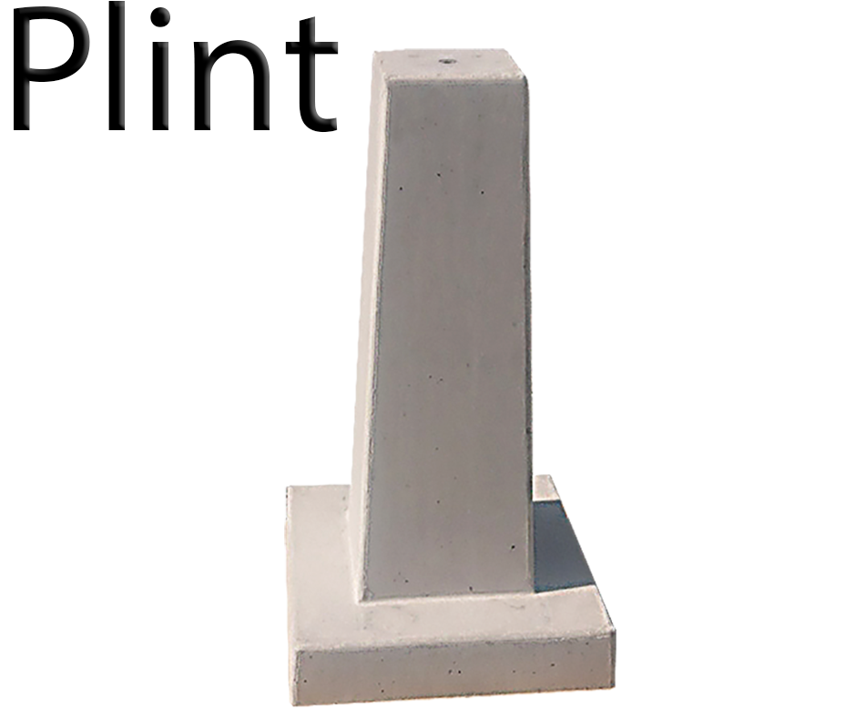 LEGALETT Prefabricerade Betongplintar
