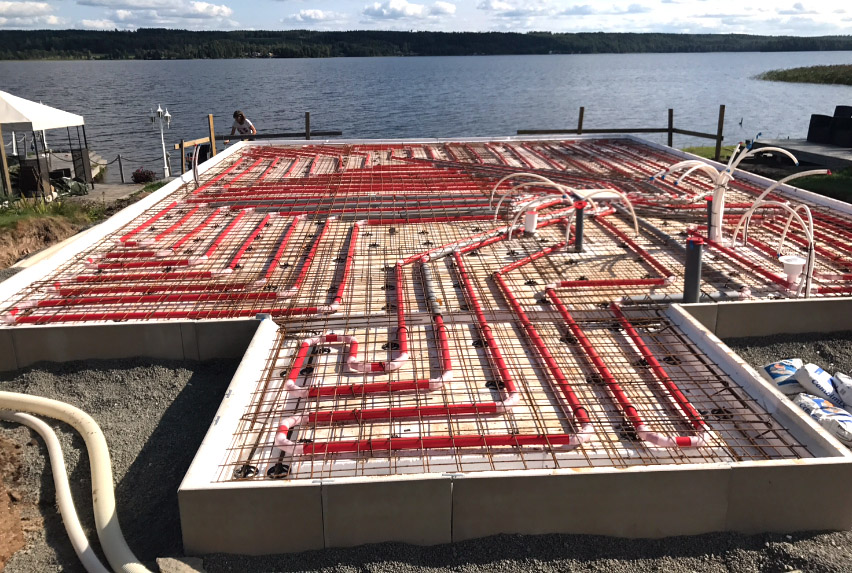 LEGALETT Golvvärme luft