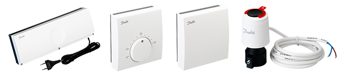 LEGALETT Vattenburen golvvärme styrenhet trådbundet