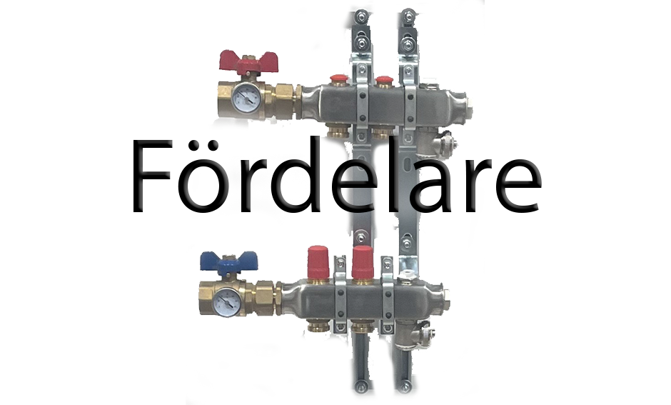 LEGALETT Golvvärme Vattenburet fördelare